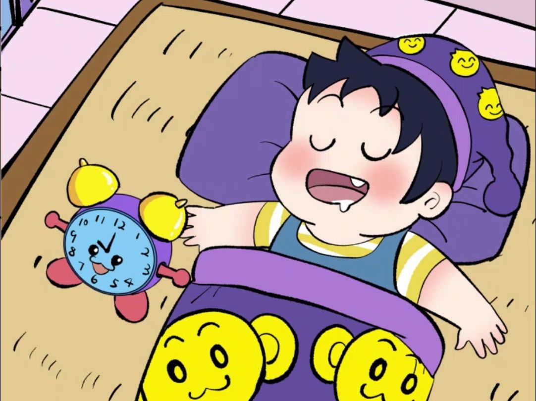 懒虫起床!仔仔什么时候才会起床呢?