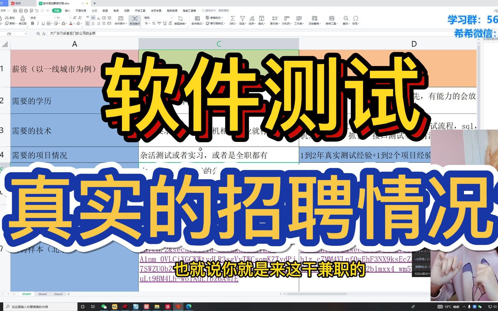 软件测试真实的招聘情况是什么样的?入行软件测试应该是什么样的薪资?为什么自学完了还是找工作失败?哔哩哔哩bilibili