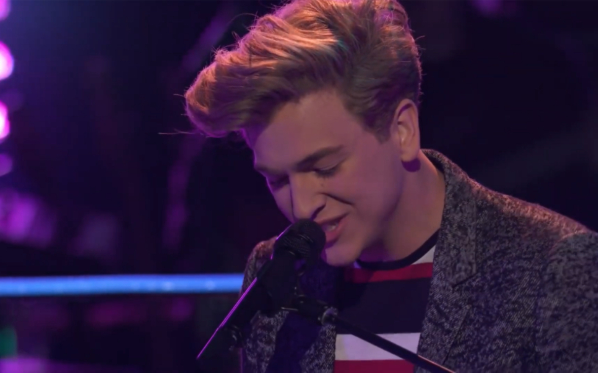 英字美国好声音第13季noahmacholdbacktheriver太帅太酷了