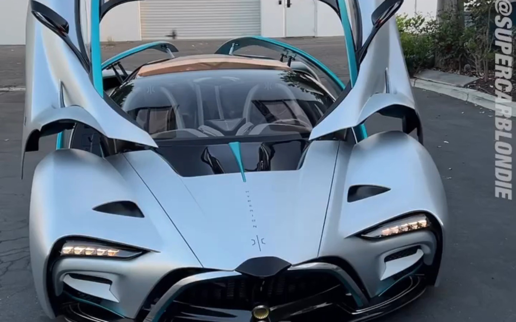 高合hyperion xp-1氢燃料超跑,其它车排的是废气它排的是蒸汽92