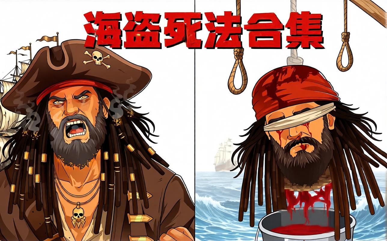 海盗真实死法大赏，谁最惨？