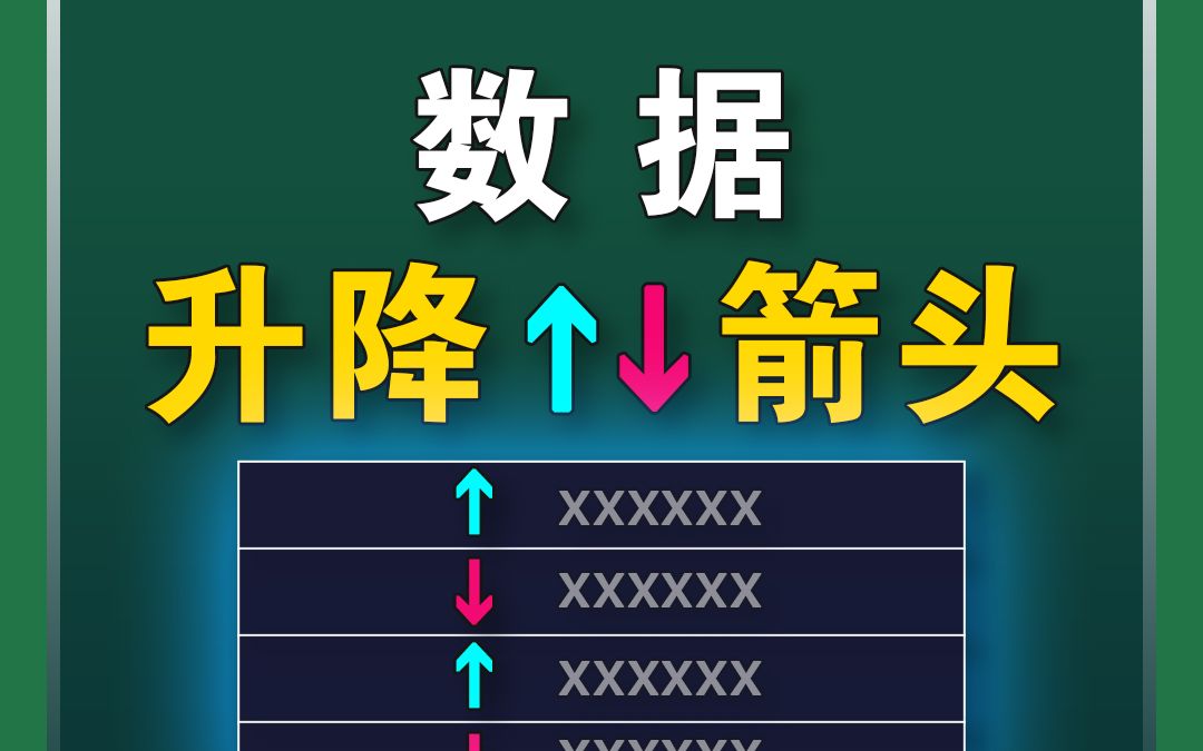 制作升降箭头,你学会了吗?哔哩哔哩bilibili