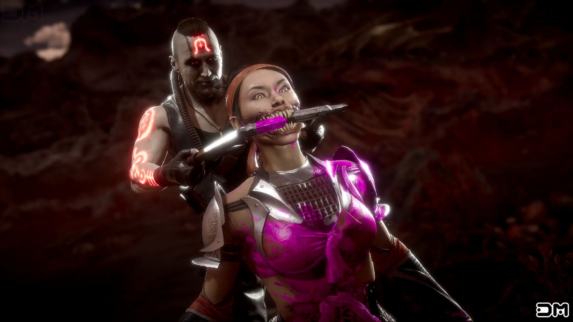 《真人快打11》mileena 全终结技展示