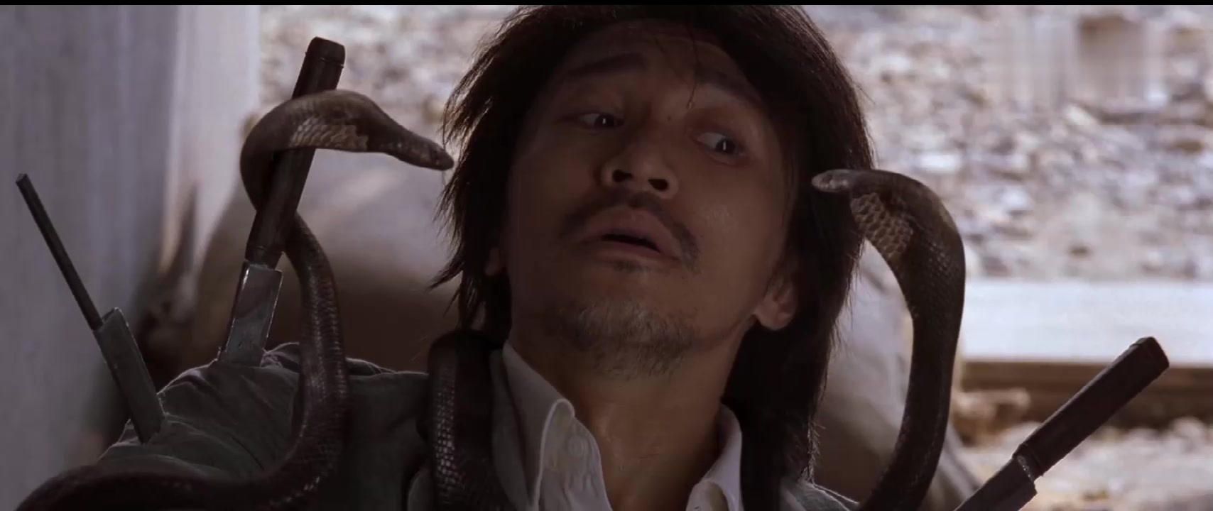 功夫中最搞笑的一段不愧是影帝看了一遍还想看第二遍