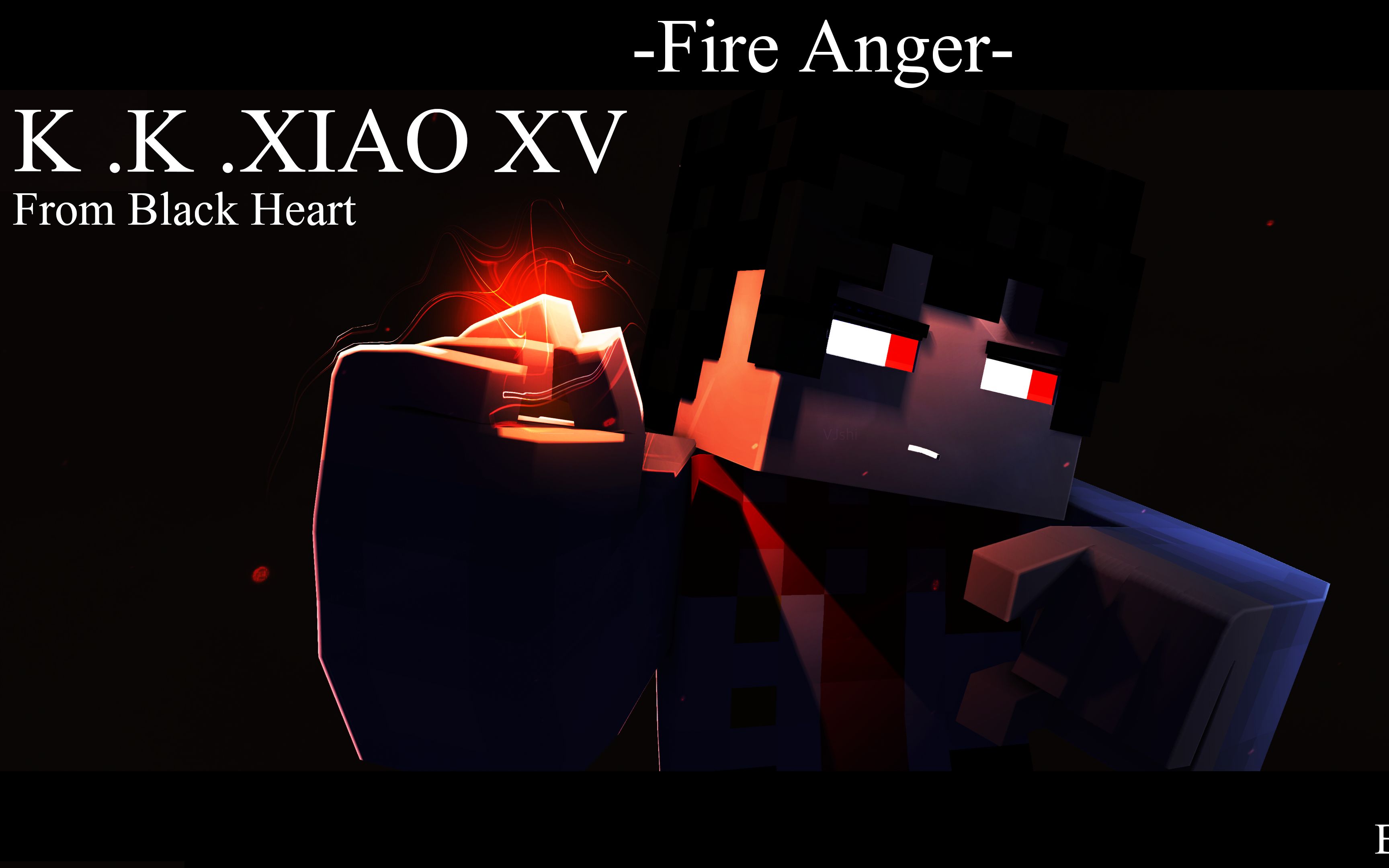 [我的世界封面制作过程]怒火