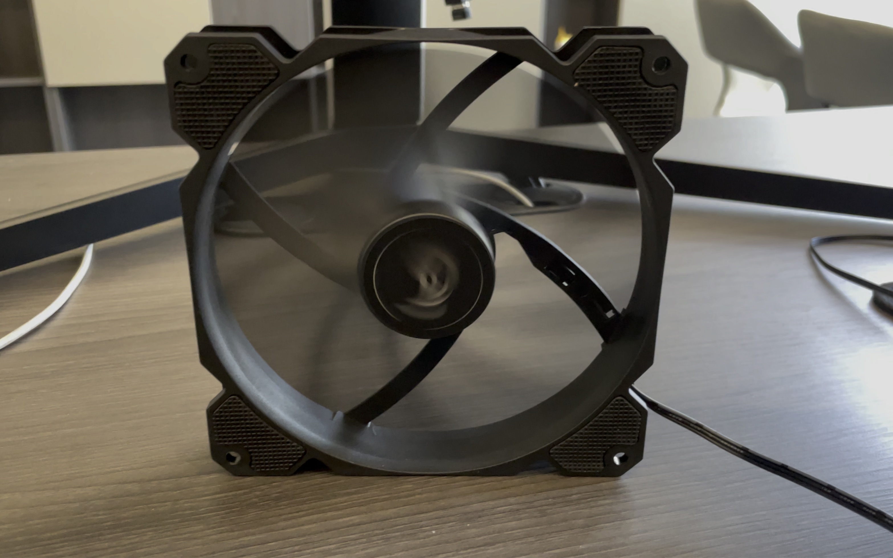 rog太阳神机箱 14cm拆机风扇 低转轴噪