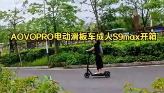 s9 max开箱，这一次，属于你的折叠电动车一定要拿回去！