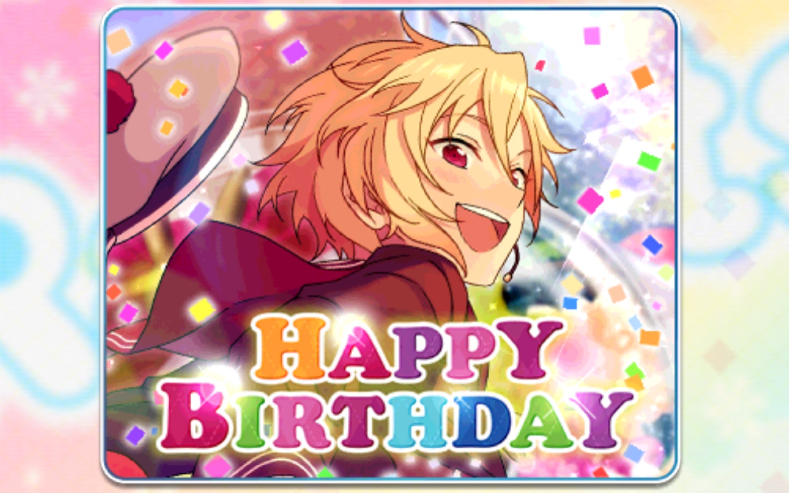 【偶像梦幻祭】仁兔成鸣生日蛋糕事件整理(含生日语音 动态小人)