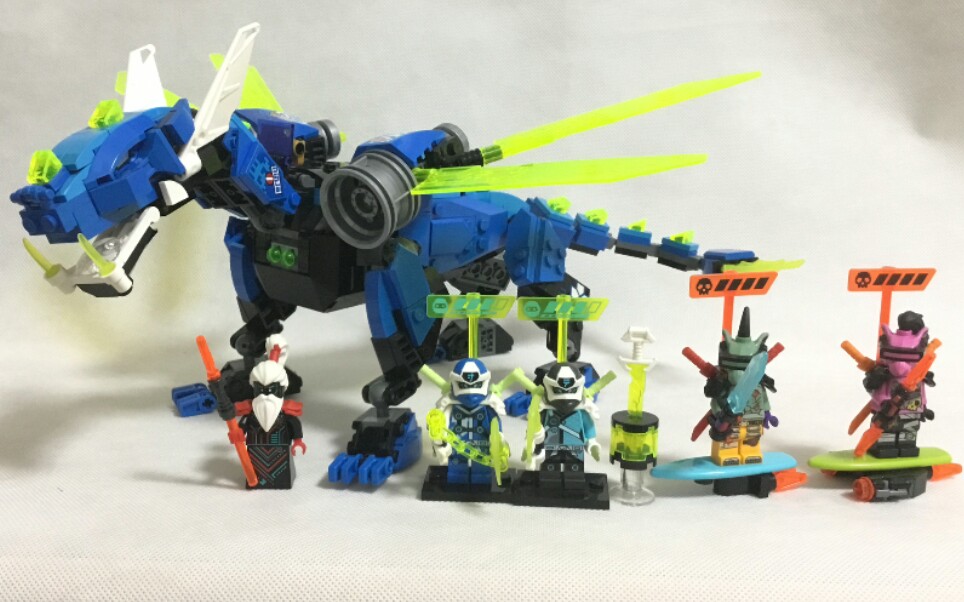 简单分享乐高幻影忍者杰的二次元神龙2020上半年lego71711