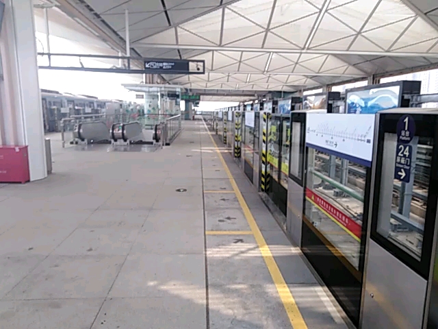 广州地铁21号线山田站越行