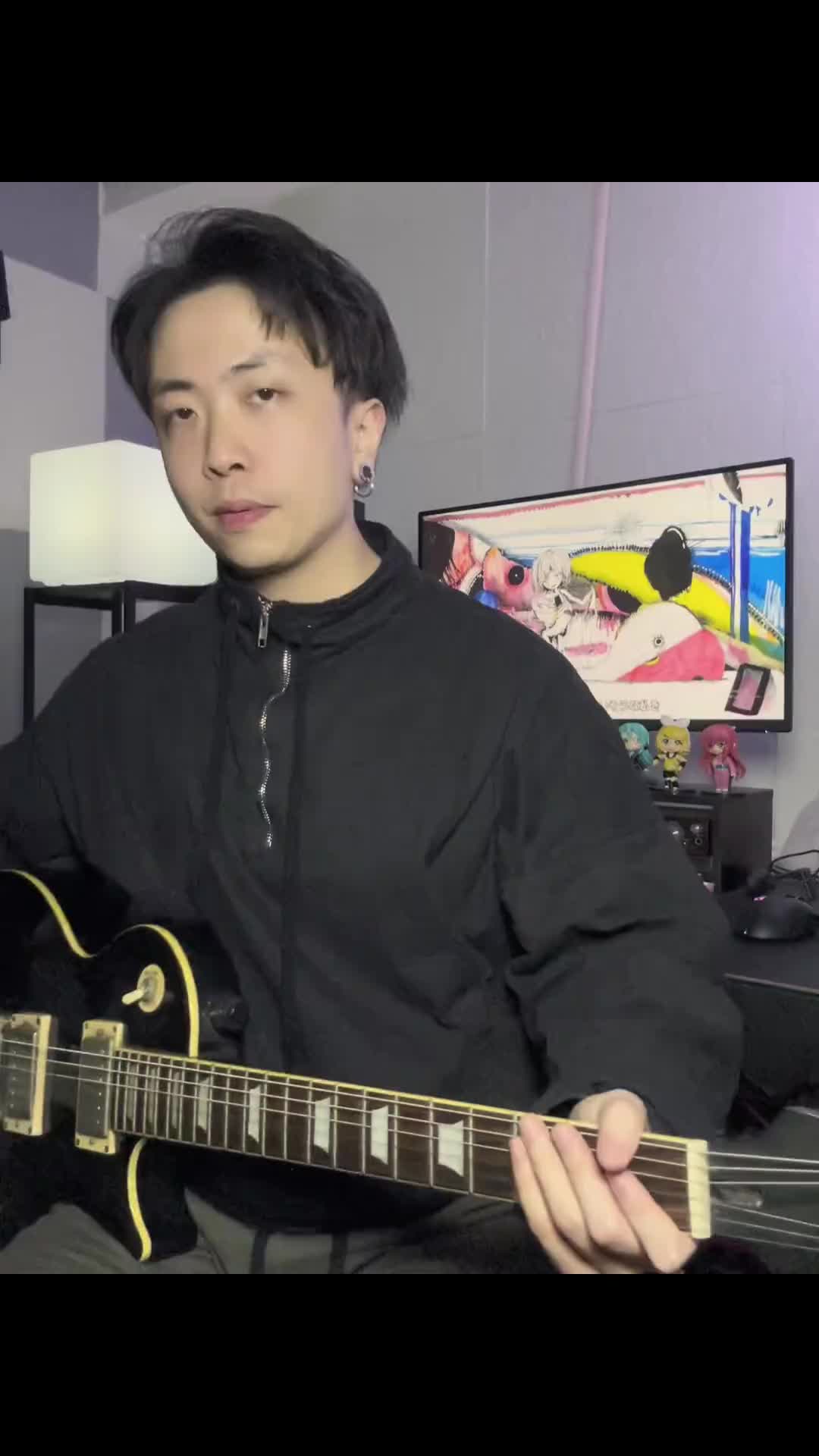 后面是我最近弹过最炸的一段了对不起对不起kikuofeat初