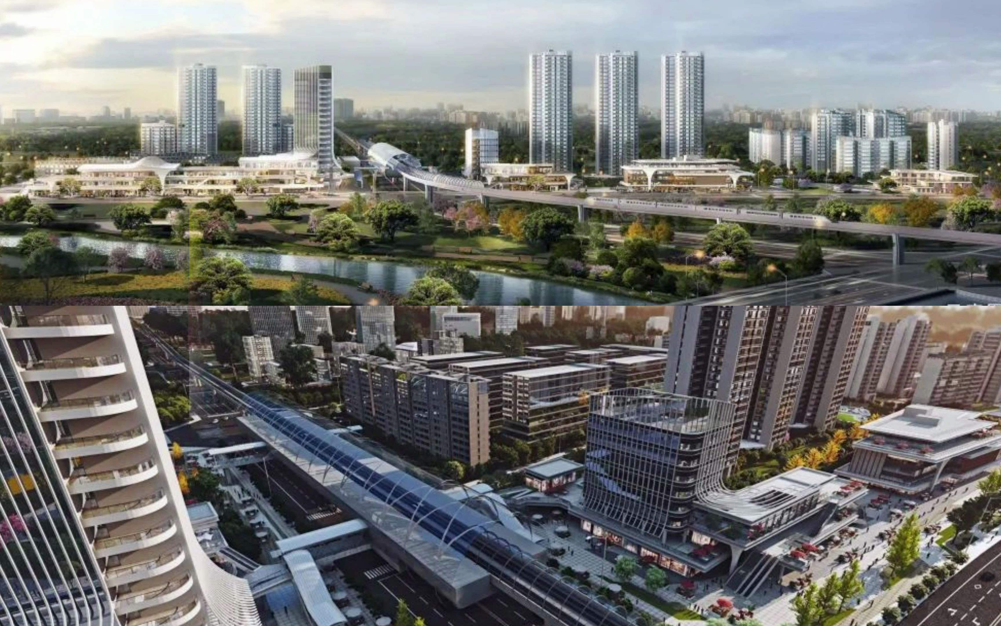 延时两天两夜成都北部新城新都廖家湾tod保利北新时区20211213&14