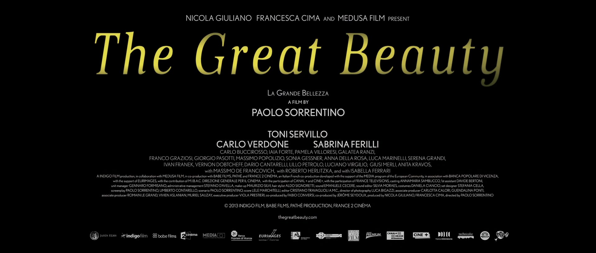 【影视回顾】绝美之城 The Great Beauty (2013) Extras【意大利语】哔哩哔哩bilibili