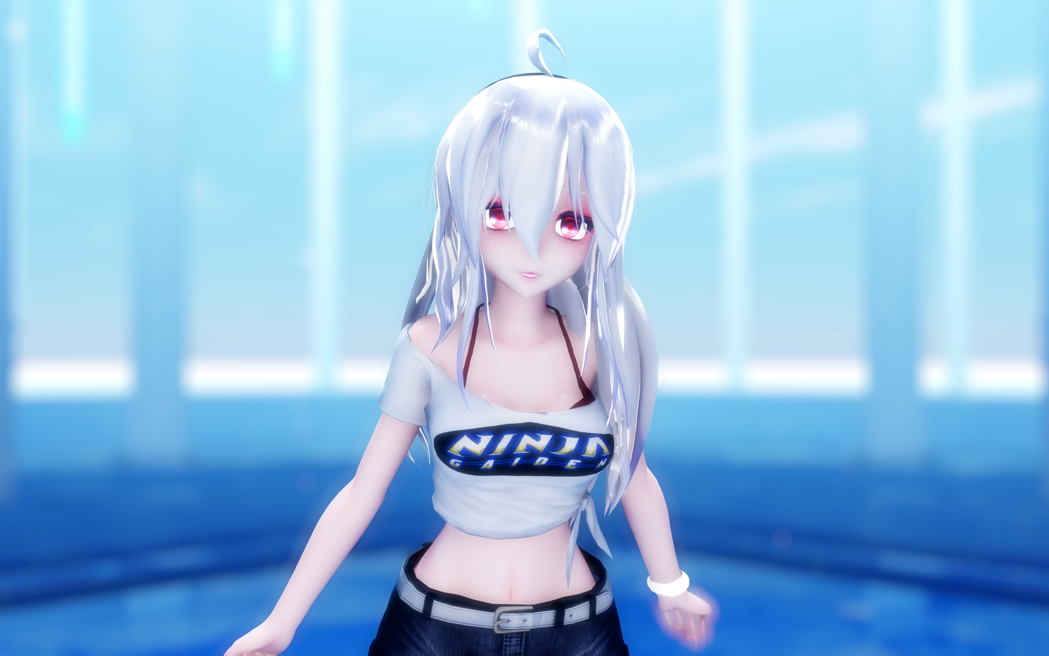 【4k/60fps/mmd】弱音老婆 and shake it