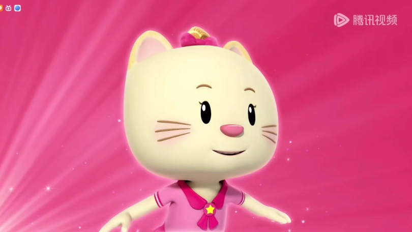 超级小熊布迷第2部 第44集 米娅衣服变成红色的连体衣 而胸前就有一个