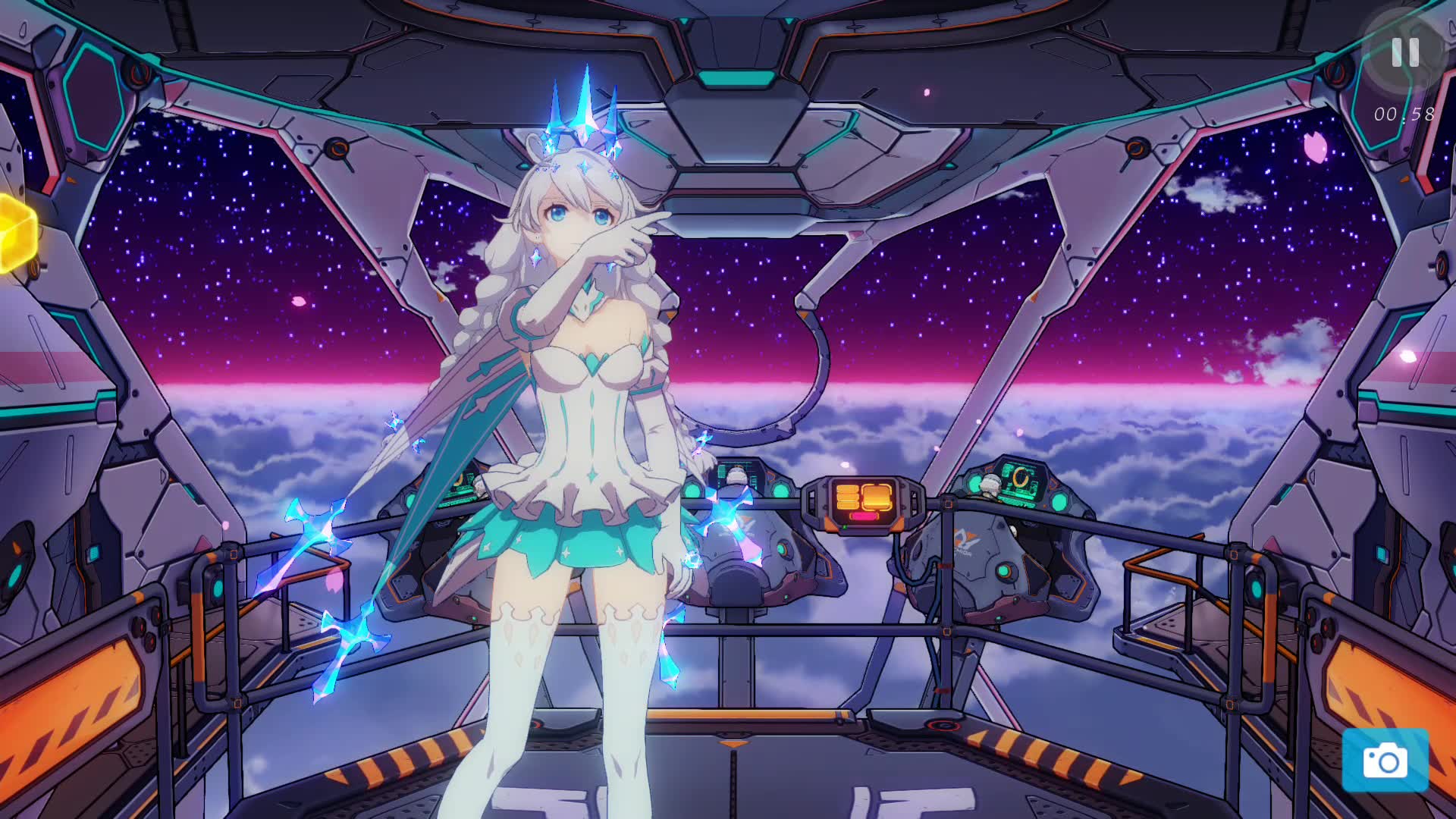 崩坏3远古版本部分女武神舰桥互动动画