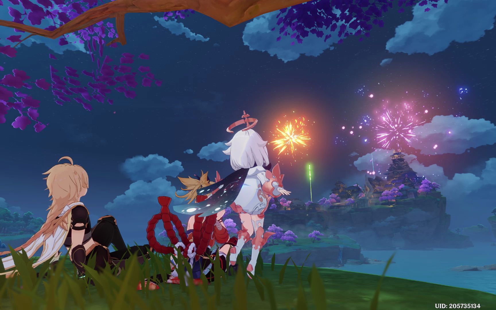 原神——宵宫陪你看烟花祭,绝版视频