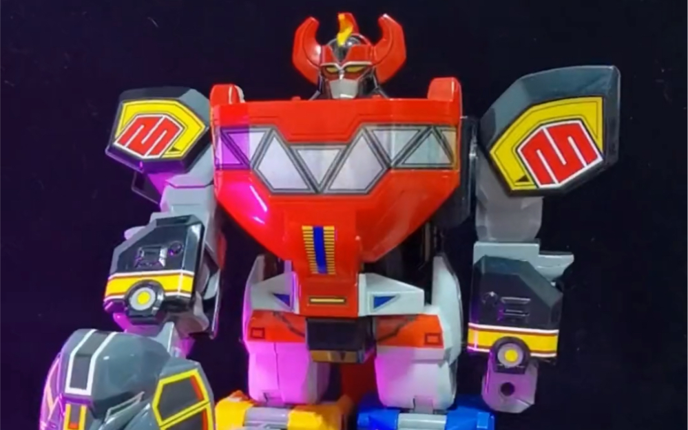 老玩具试玩 海鲜市场淘到的日版恐龙战队万代大兽神