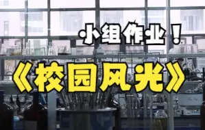 Download Video: 《校园风光》短片，学生小组作业