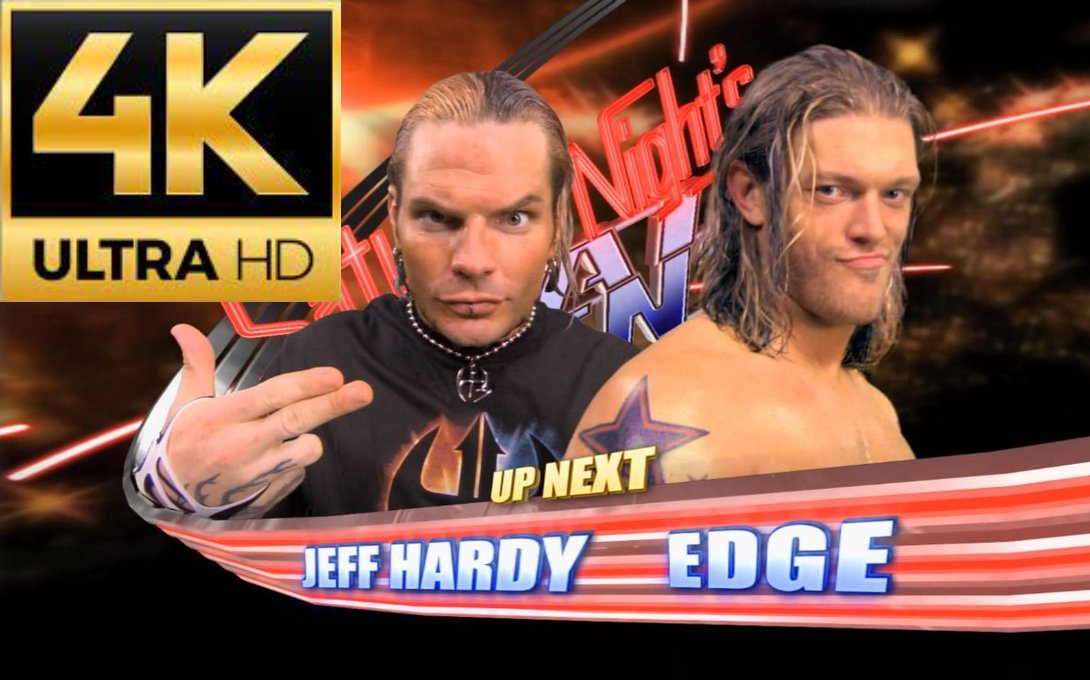 活动  wwe超清4k汇编名人堂edge艾吉对杰夫哈迪用过的飞冲肩