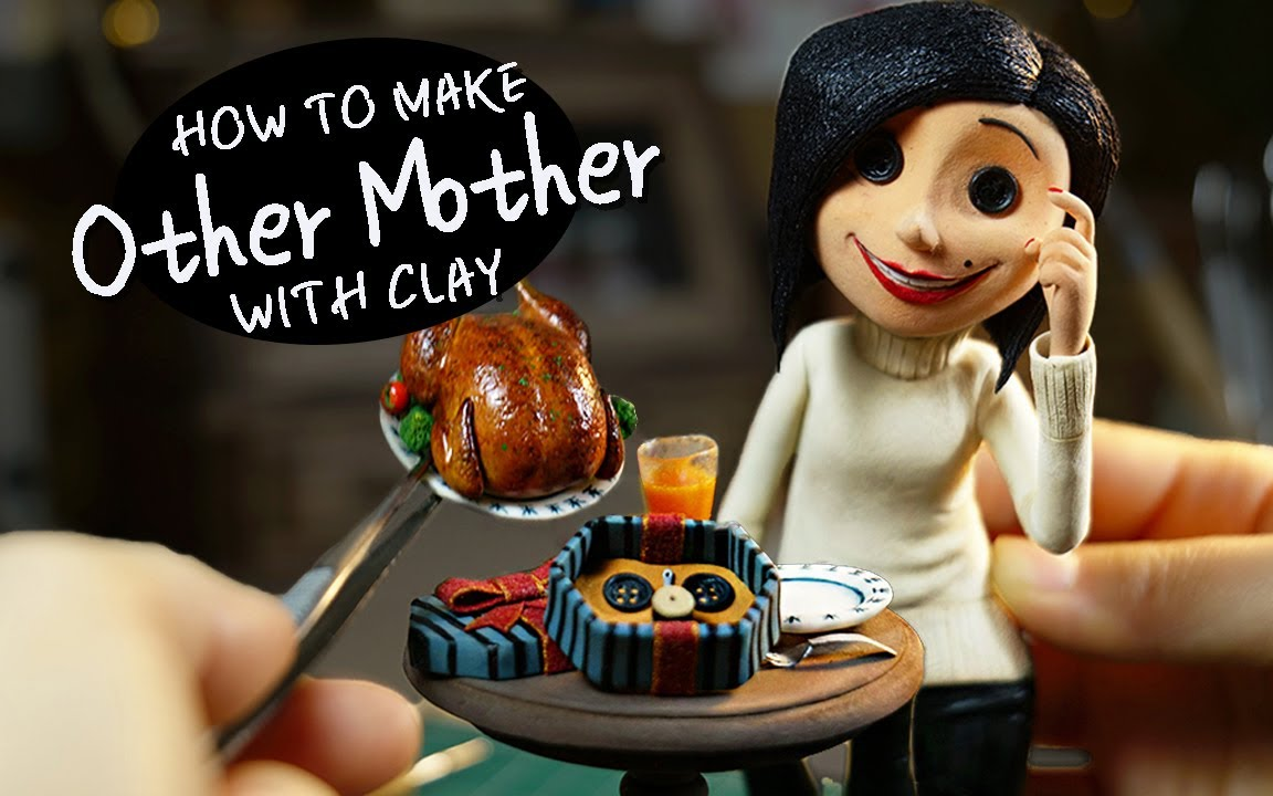 【模型製作】用粘土製作《鬼媽媽》——clay attraction