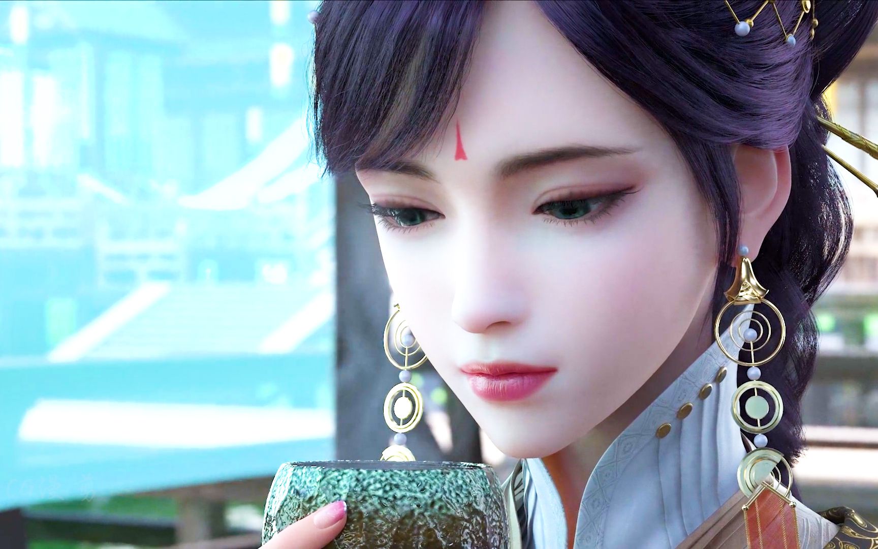 【眷思量是风动】完美的古风建模,原创ip,这部动漫太优秀了!