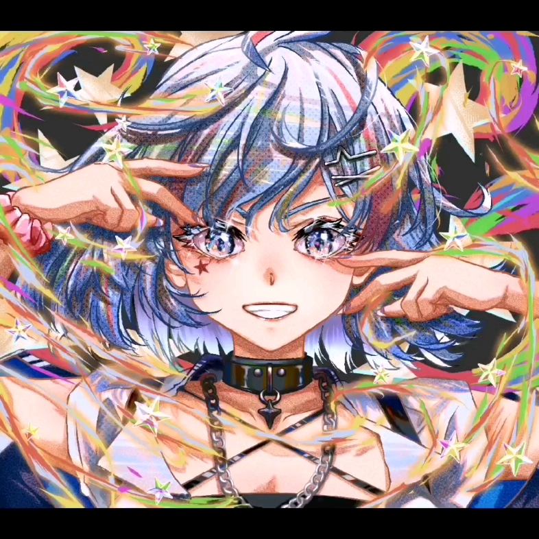 【绘画过程】闪耀双瞳