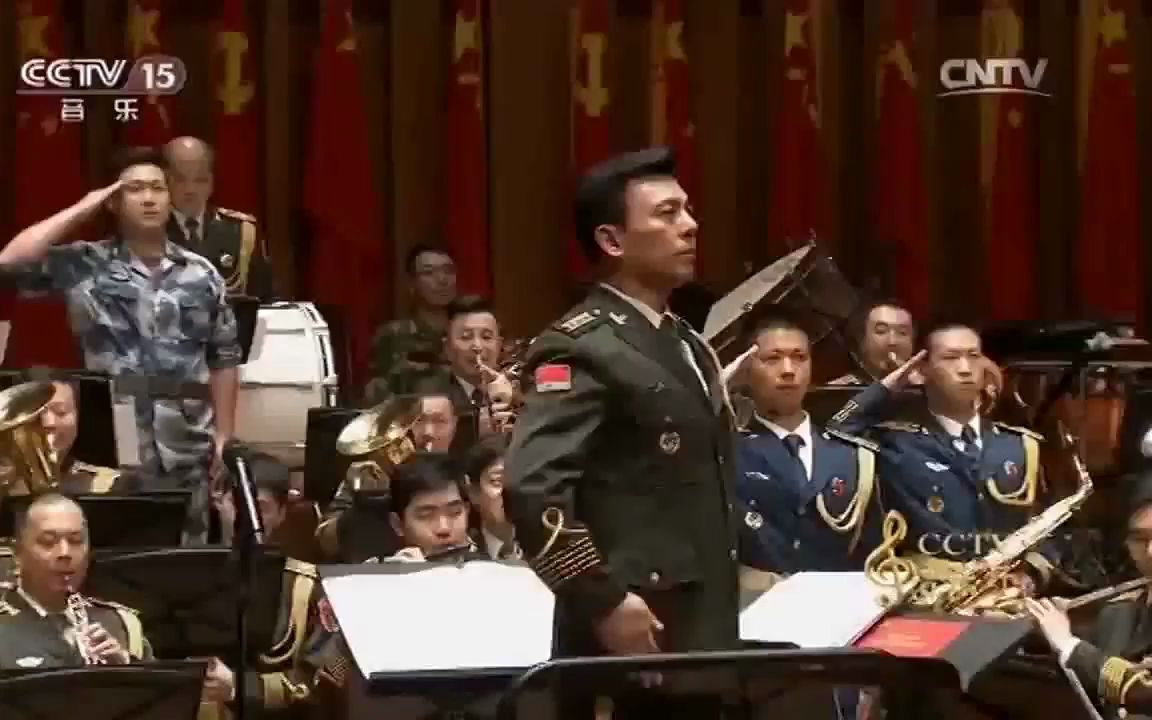 [图]中国海军进行曲 空军进行曲 武警部队进行曲 陆军进行曲联奏