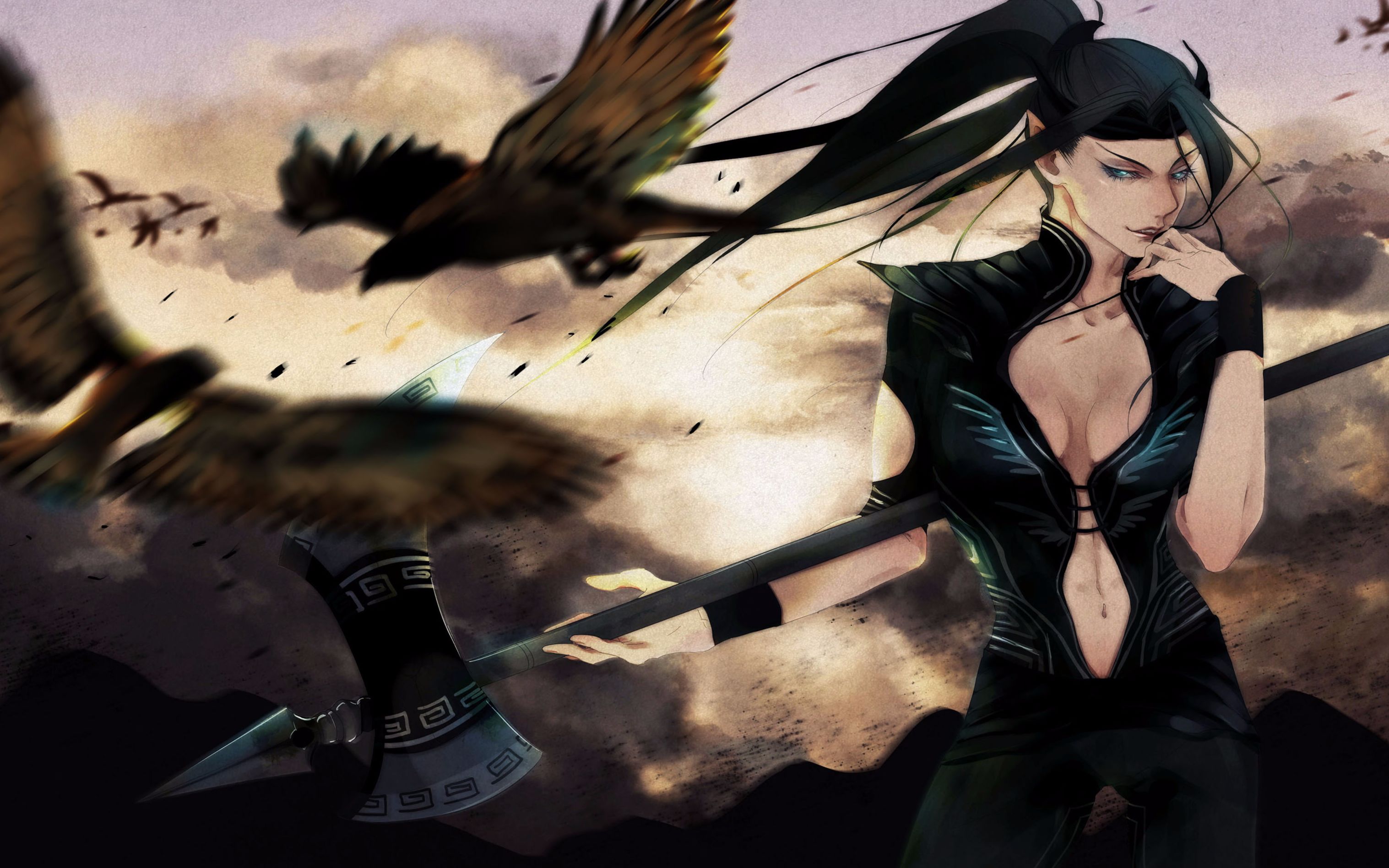 柒叶板绘国家宝藏鸮尊拟人