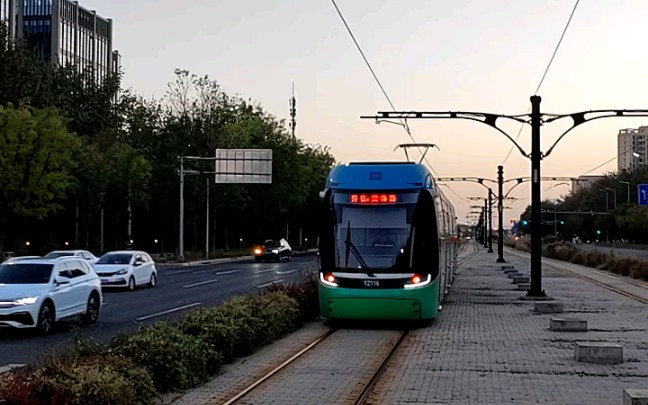 北京有轨电车t4线图片