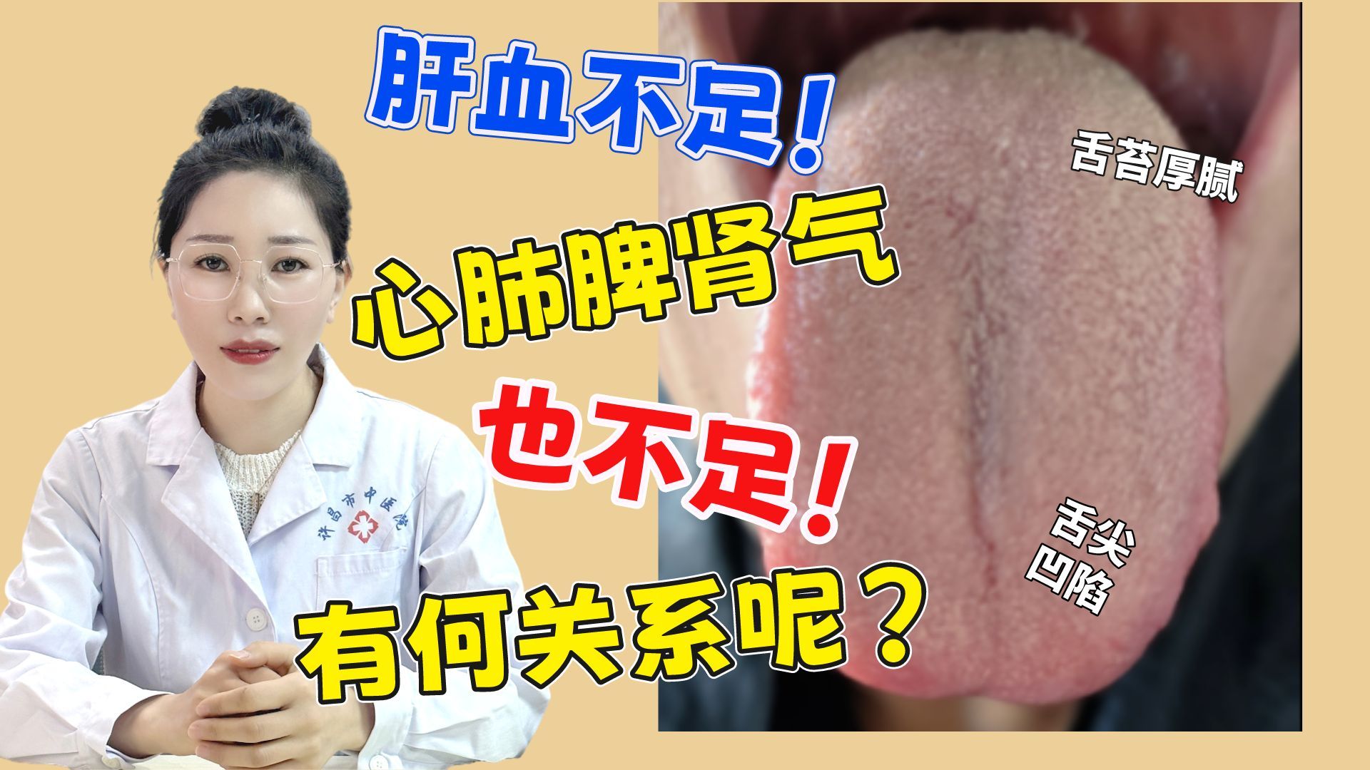 肝血不足,心肺脾肾气,也不足!是怎么回事呢?哔哩哔哩bilibili