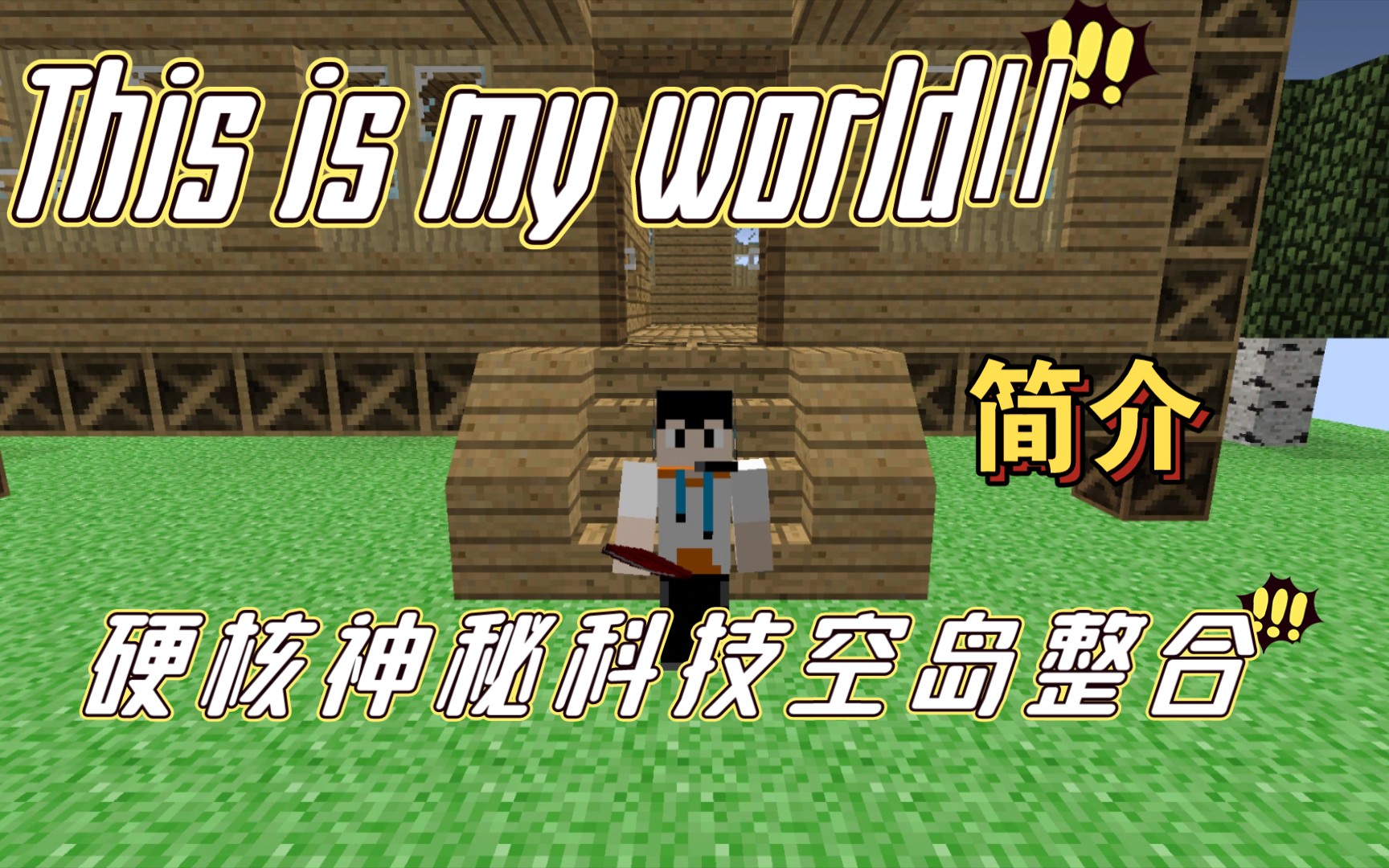 [图]This is my world Ⅱ整合包介绍‖听说捶打床会有惊喜！超硬核整合