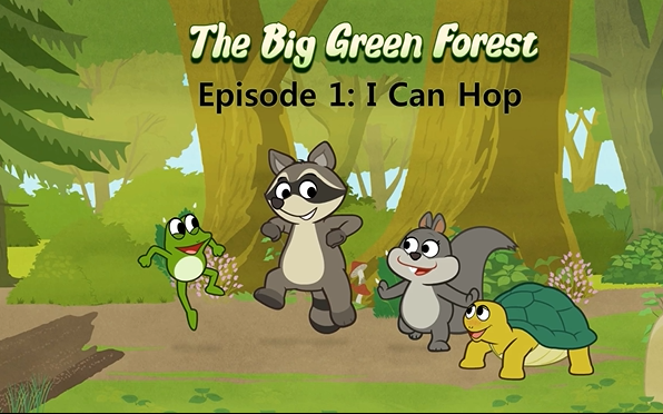 [图]【Little Fox分级动画系列】level1 第六部《The Big Green Forest 》24集 幼儿英语启蒙必备