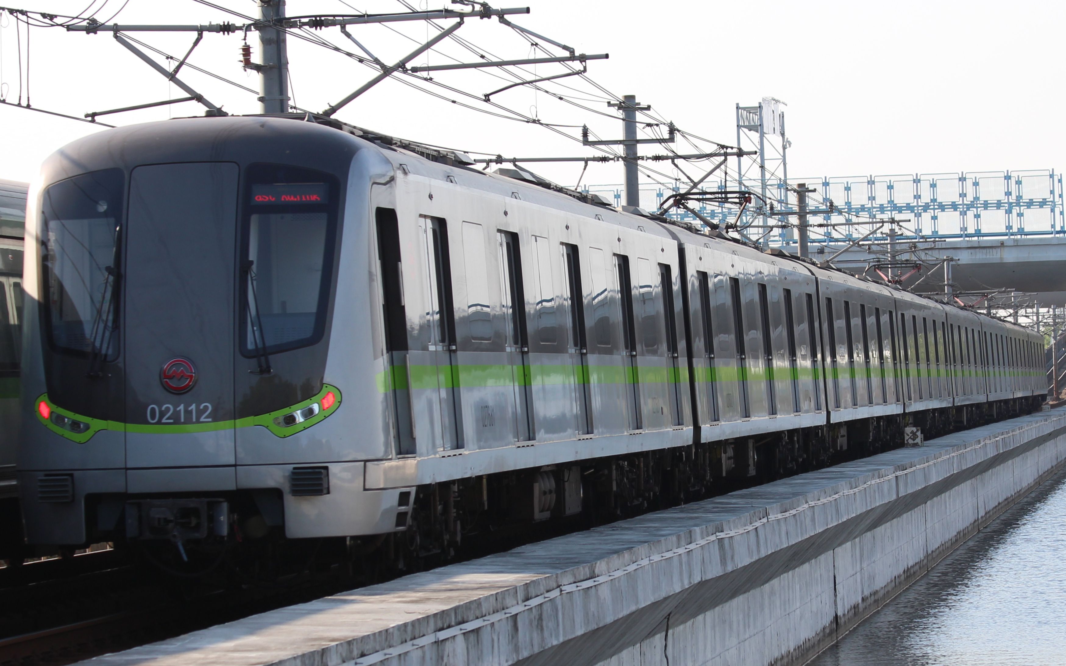 上海地铁2号线拍车合集