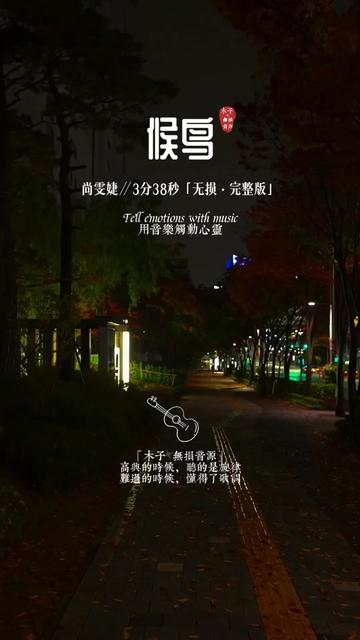 《候鸟》是尚雯婕演唱的歌曲,亦是电影《回马枪》的主题曲,由沈松填词,刘永辉作曲,收录于尚雯婕2010年发行的音乐专辑《全球风靡》哔哩哔哩bilibili