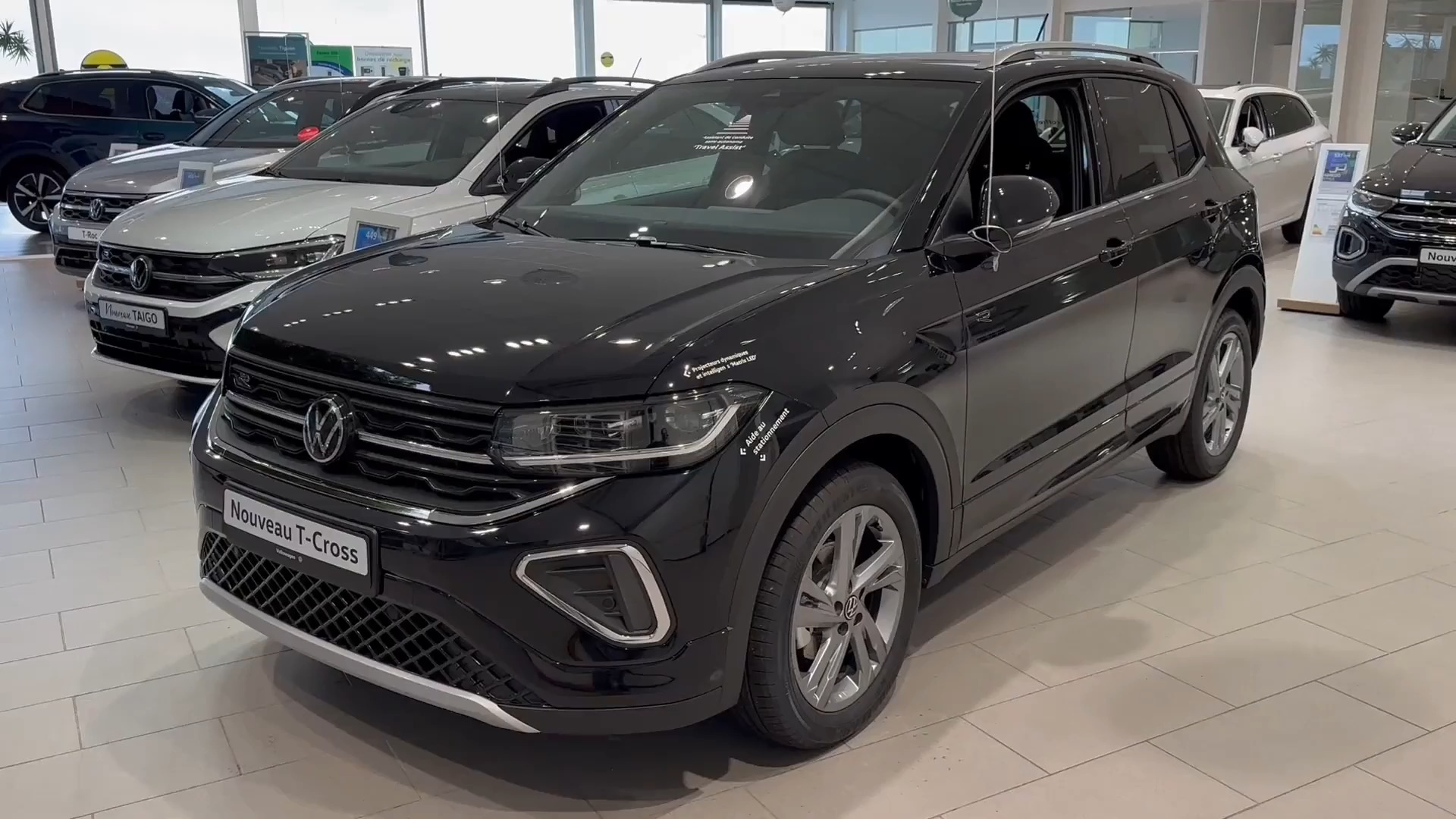 新车速递,2024款大众途铠t-cross r-line 静态体验外观和内饰