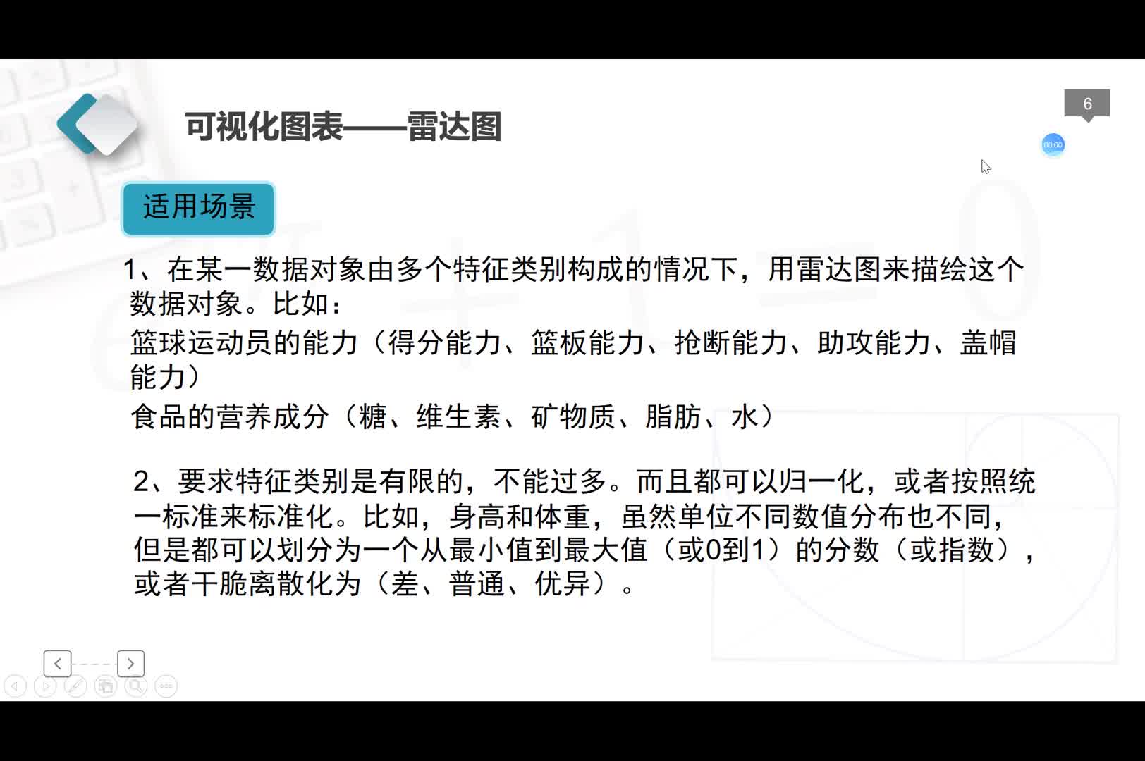 统计图07、雷达图:定义、适用场合和注意事项