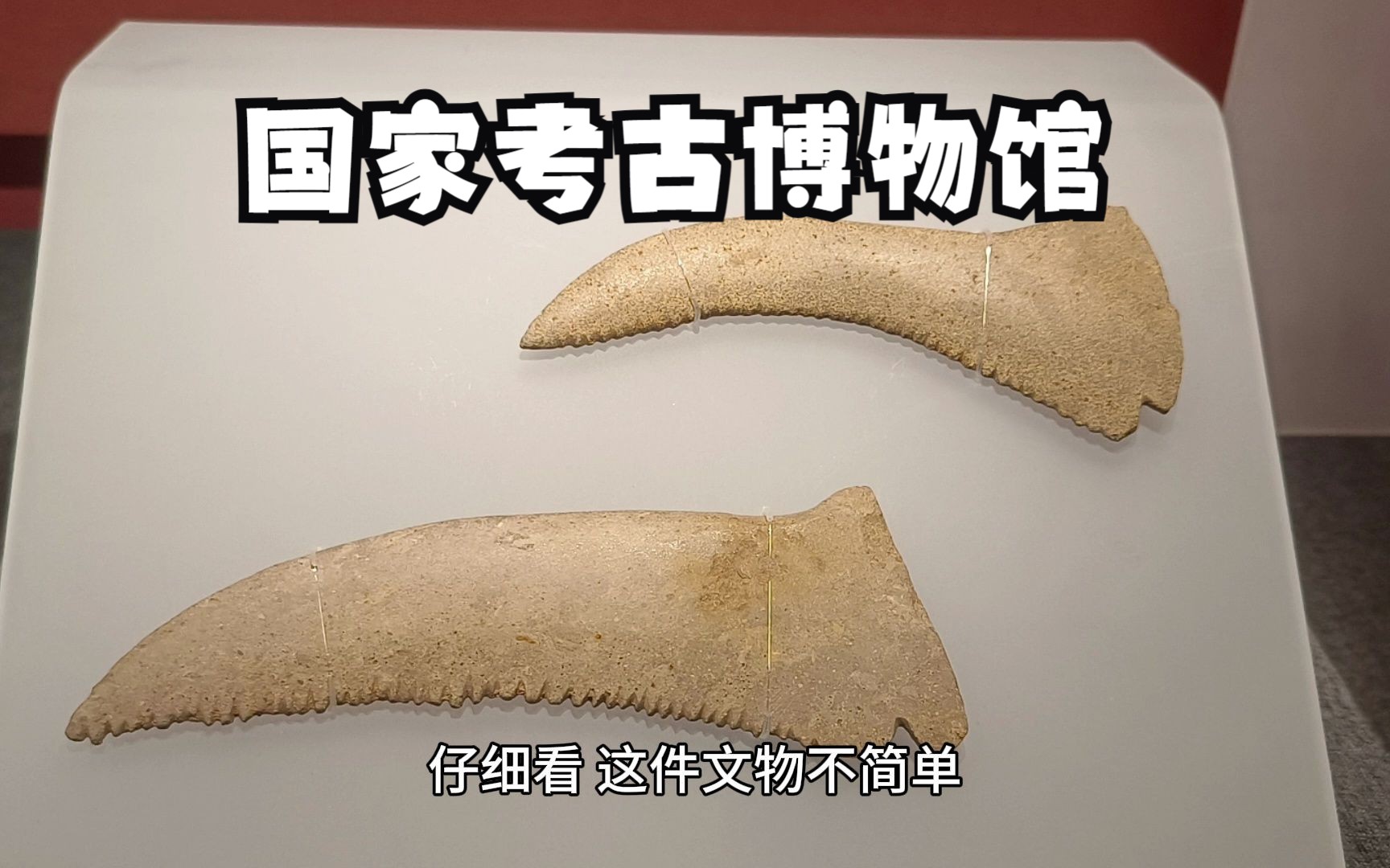 国家考古博物馆珍藏:探索新石器时代,揭开裴李岗文化石镰之谜哔哩哔哩bilibili