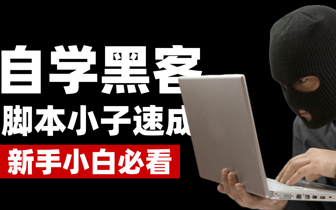 [图]【脚本小子速成】2022年我在B站自学黑客，新手小白必看