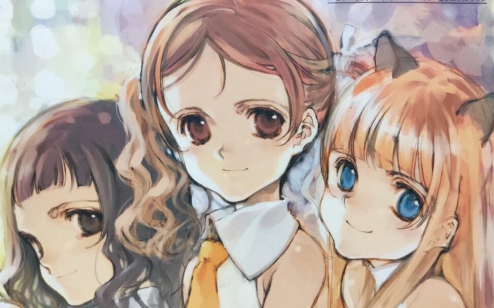 大枪苇人]白詰草話原画集赏析_哔哩哔哩_bilibili