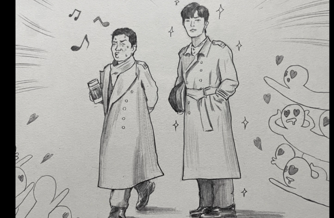 撒贝宁:腰带系脖子上显腿长