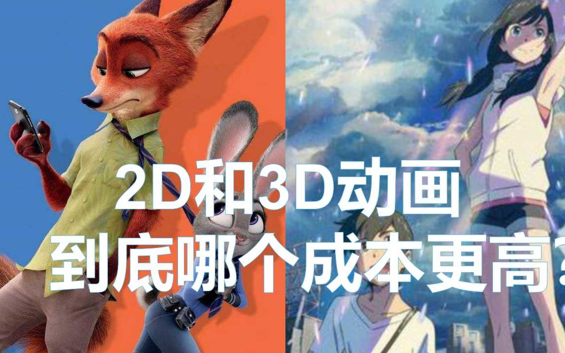 [图][老生常谈]2D和3D动画到底哪一个更贵？