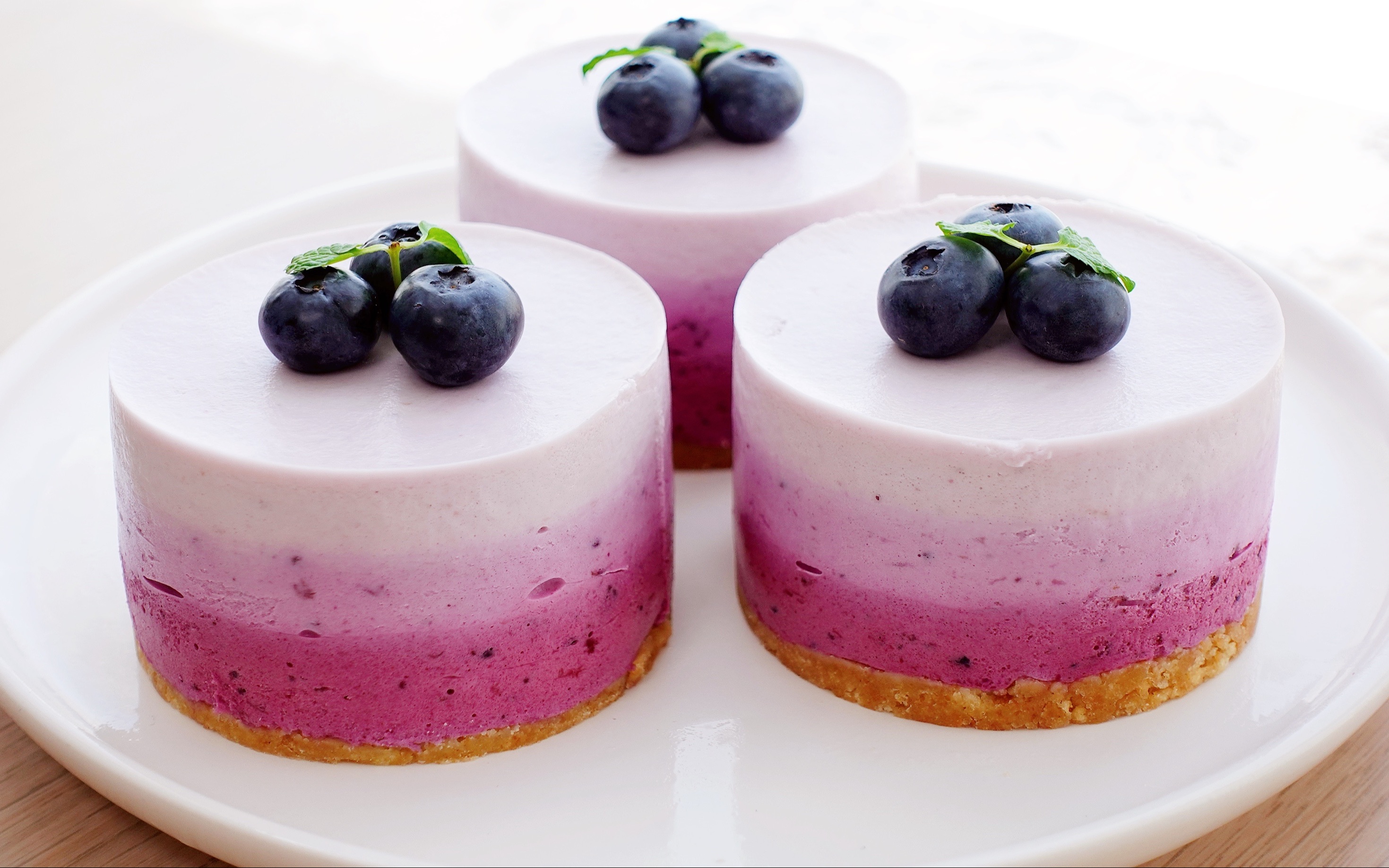 盛夏美食家# 无需烤箱的蓝莓芝士蛋糕,快试试吧,新手的你也可以做出