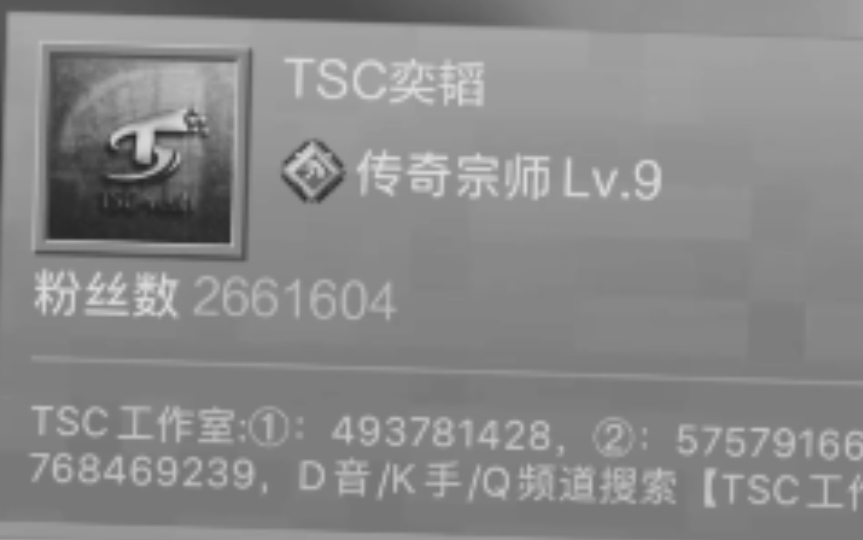 大型纪录片TSC工作室内战传奇单机游戏热门视频