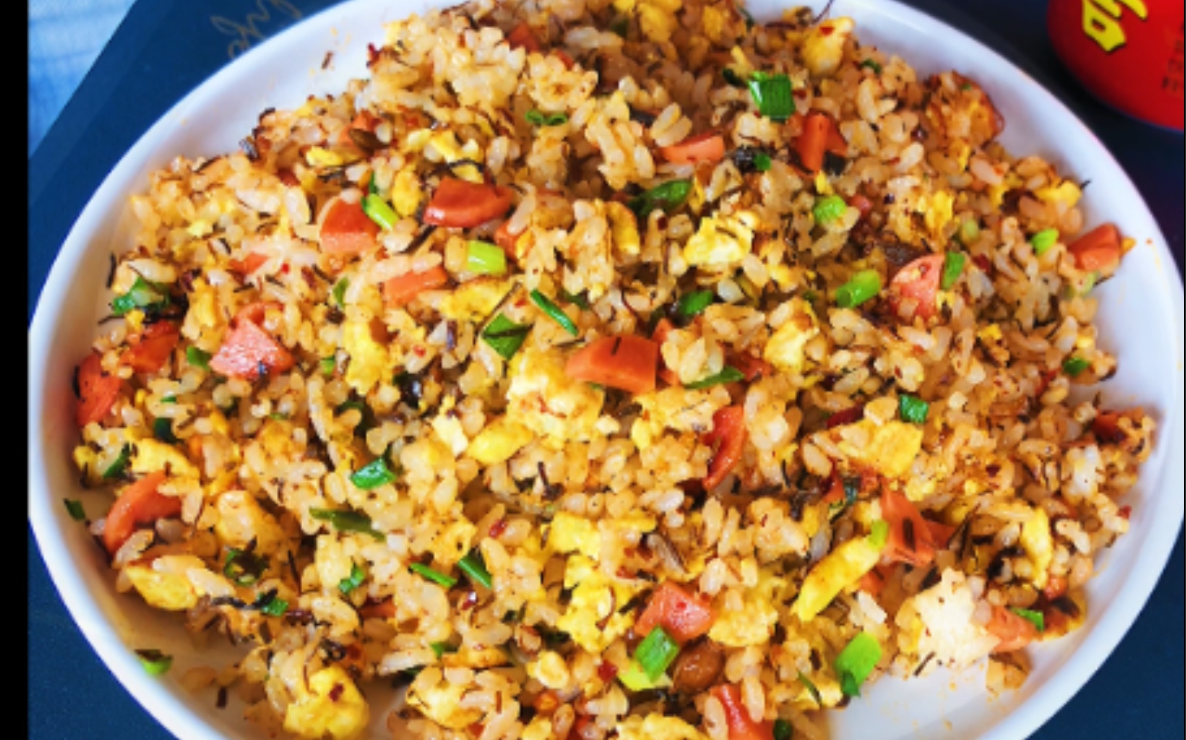 湘西特色酸野葱炒饭,有钱也不能随意吃得到的美味,你有没有吃过呢?