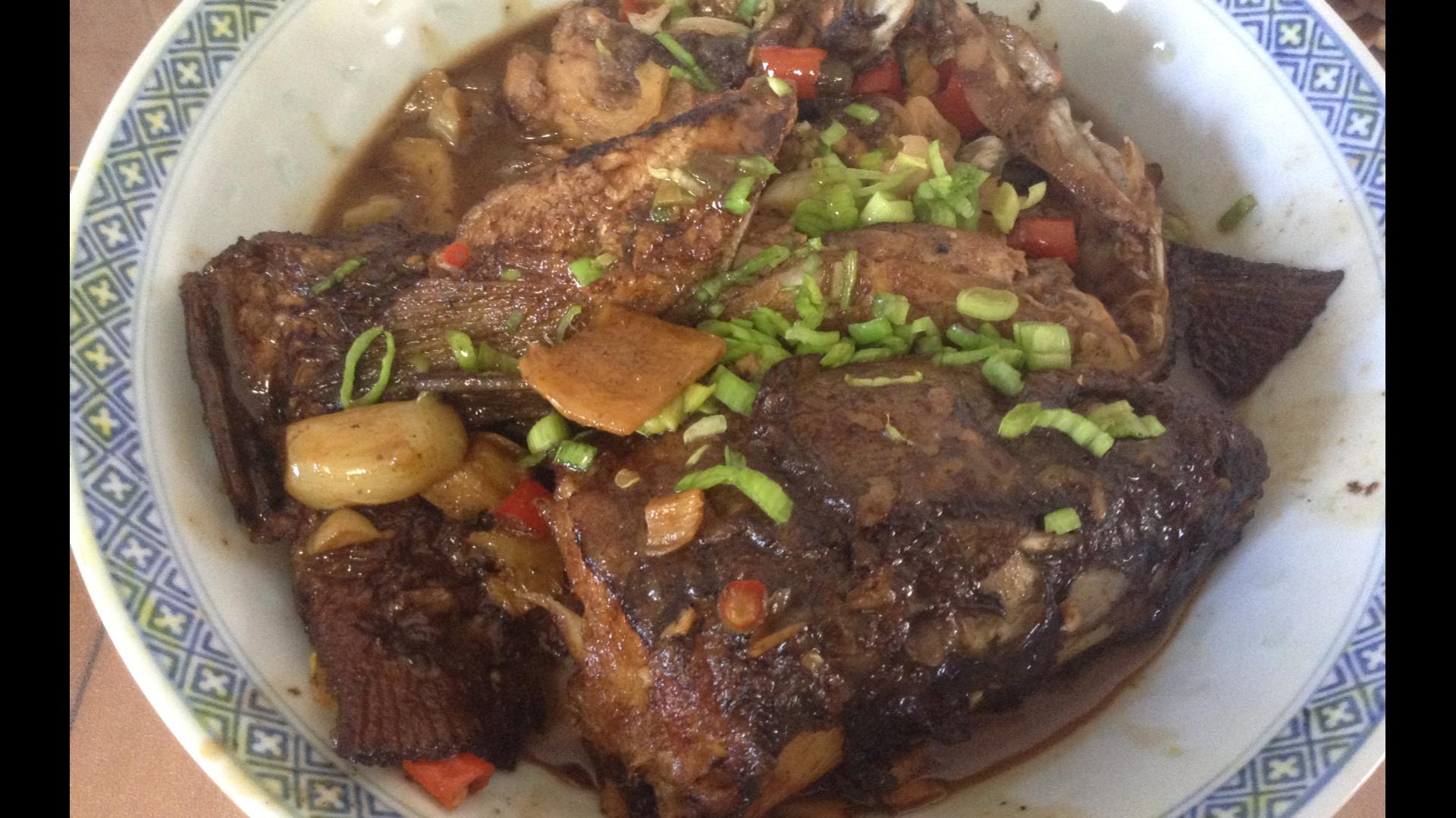 简简单单又一餐(107)红烧鱼头鱼尾