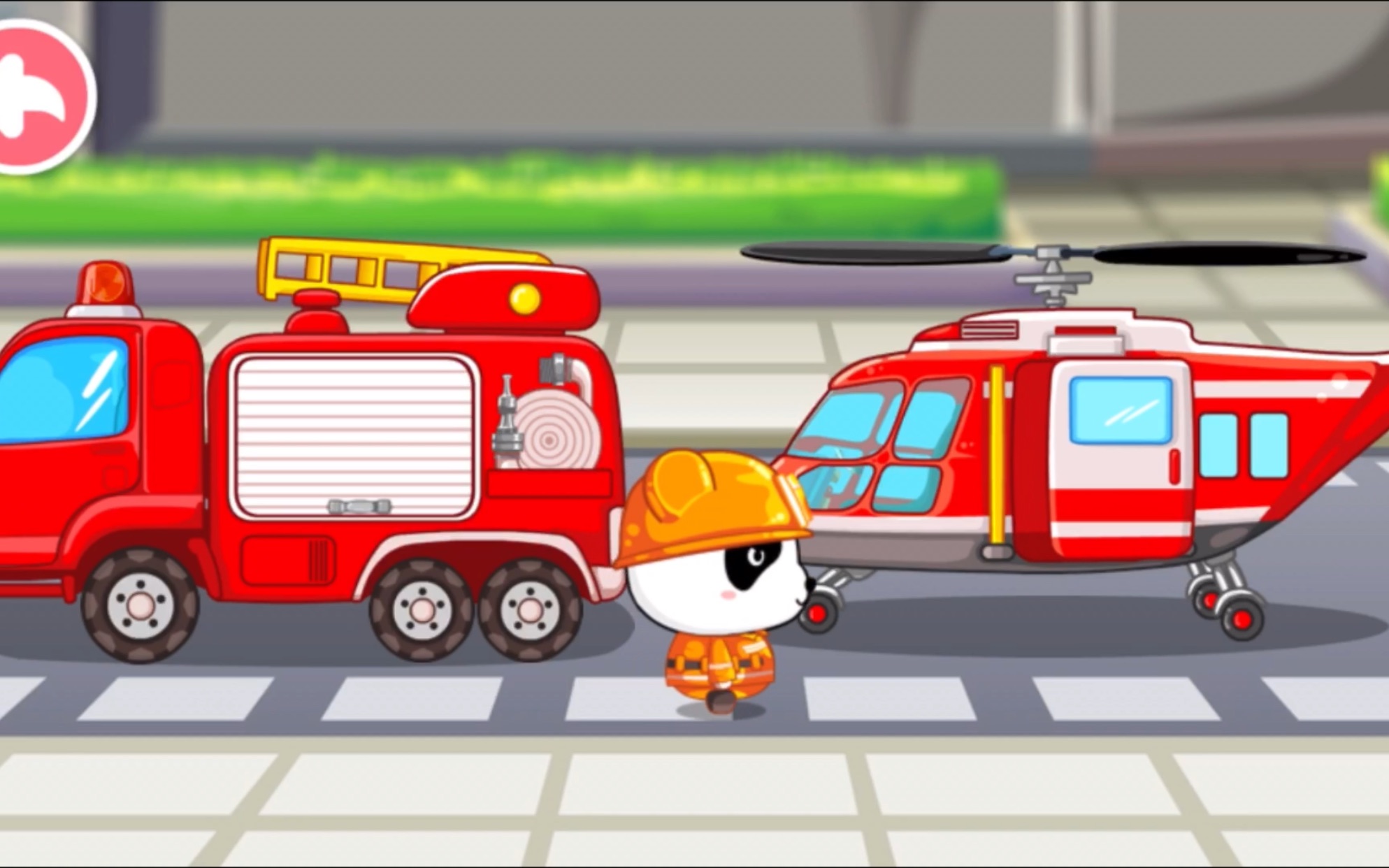 宝宝巴士 我是消防员,森林着火了,和消防员奇奇一起去救火吧