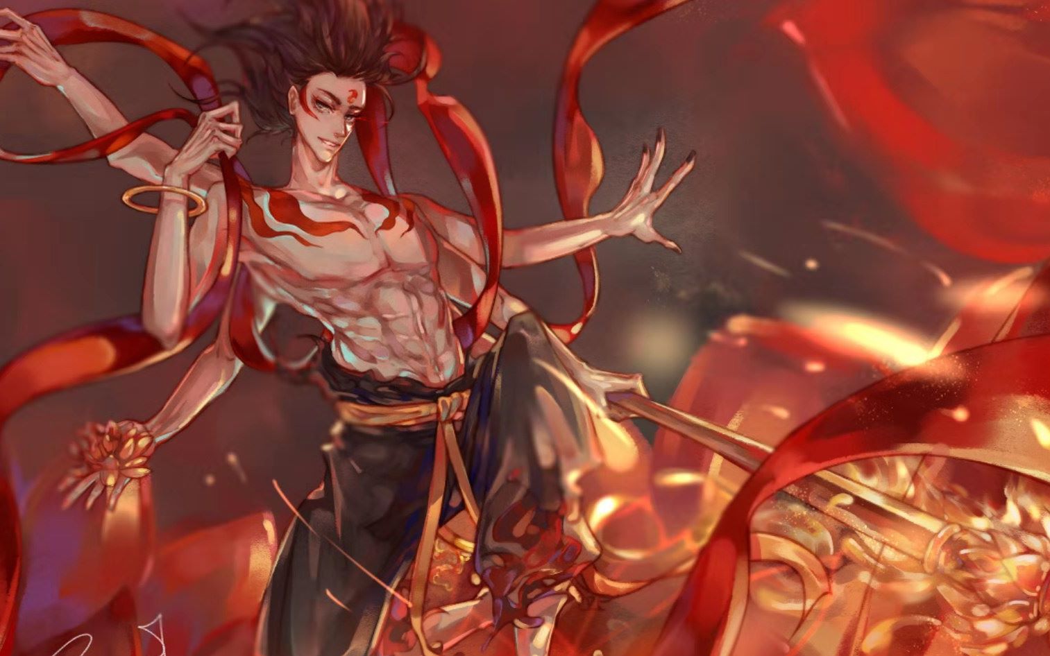 【哪吒之魔童降世/绘画过程】生为魔童那又如何?我命由我不由天