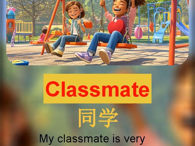 英语故事听读☑️同学Classmate哔哩哔哩bilibili