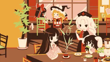 DDBY - Cafe de Touhou ＆ Relax Cafe フルセット DDBY】Cafe de Touhou 1-8 フルセットオンライン ショップ